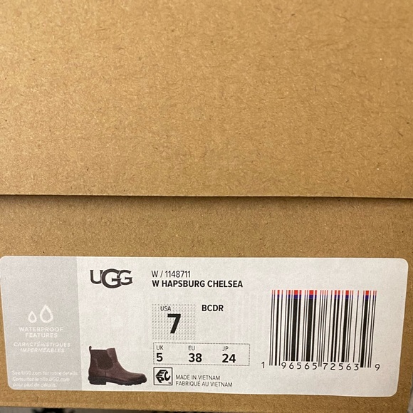 ☔️☔️☔️UGG  Hapsburg Chelsea Burnt Cedar US-7 - Picture 6 of 6